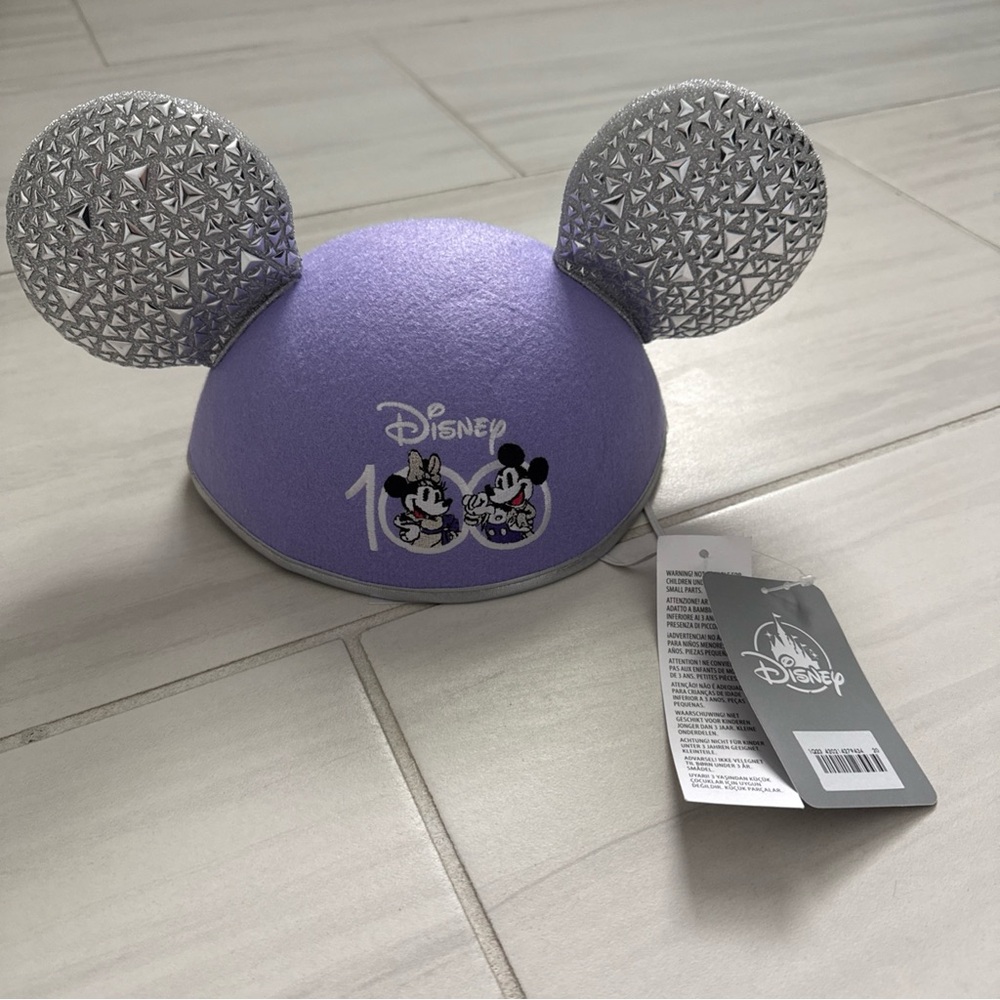 Disney Lavender and Silver Celebration Ear Headband